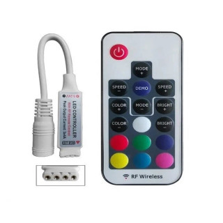 کنترلر هفت رنگ RGB (چهارپین) آدامسی